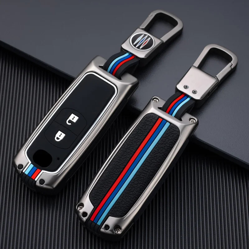 GPRGIT Metal Car Smart Keychain for Mazda 2 3 5 6 Demio Atenza Axela CX-3 CX-5 CX-4 CX-7 CX-9 MX-5 Key Case Cover Protector Accessories