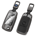 GPRGIT Metal Leather Car Key Case Cover for Changan CS75 CS55 CX70 RAETONCC ALSVIN EADO(X70A) CS15 Keyless Protector Shell
