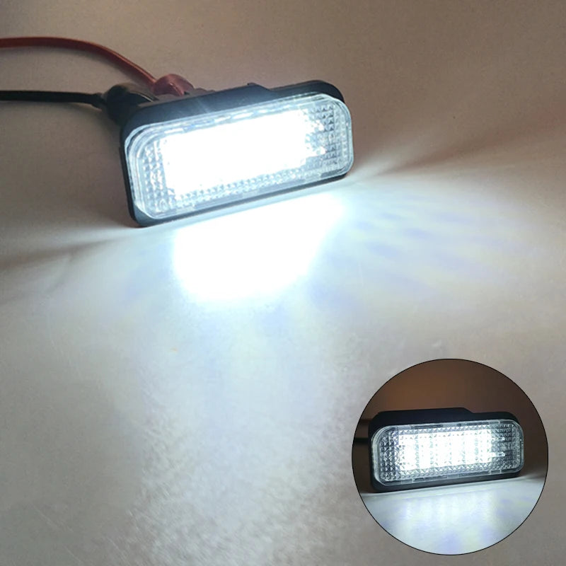 GPRGIT LED License Plate Light for Mercedes-Benz W203 W211 W219 12V 6500K
