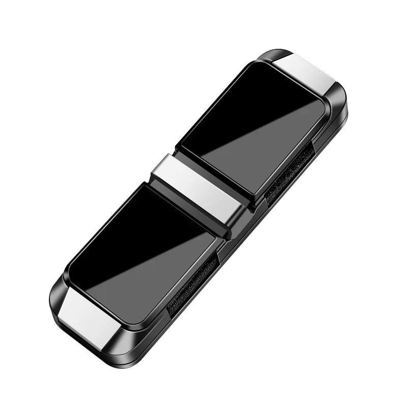 GPRGIT 180-Degree Rotatable Car Sun Visor Mirror Clip Ticket Holder ABS