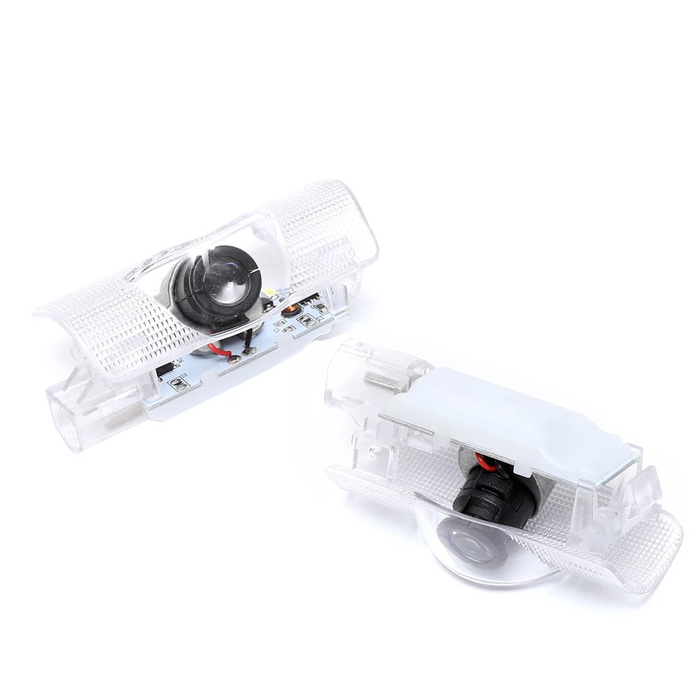 GPRGIT Wireless LED Logo Projector Lights for Car Doors 3D Ghost Shadow Puddle Lights Accessory Welcome Door Lamp