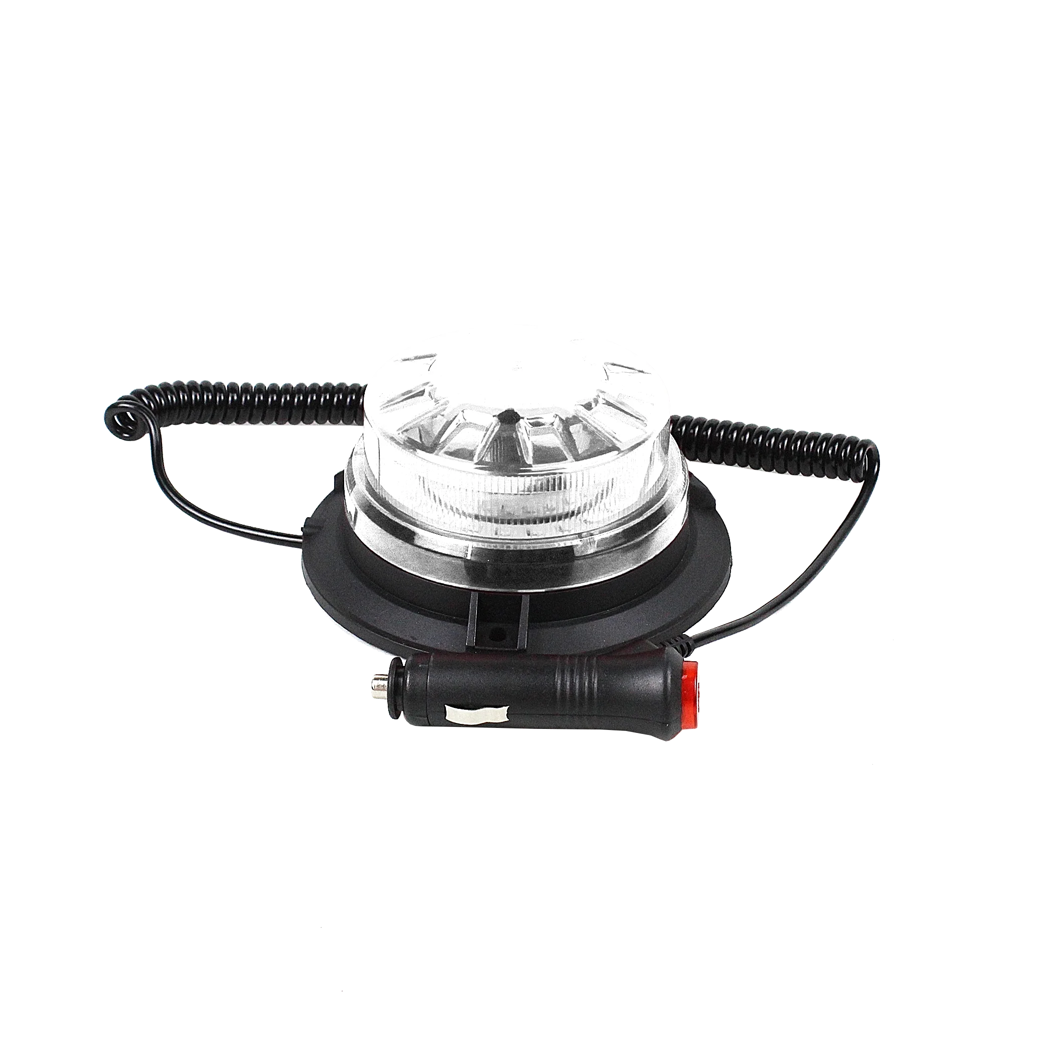 New 12V 24V LED Warning Strobe Light Magnet Flashing Beacon for Truck Trailer School Bus