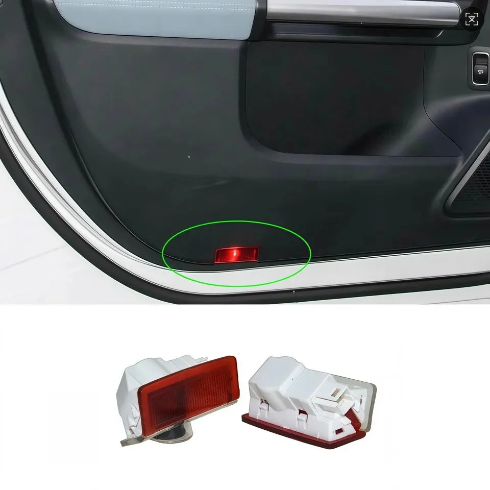 GPRGIT HD Car Door Ghost Shadow Projector Light for Benz W177 W205 W212 W213 W167 X247 W247 E GLC C A Class LED