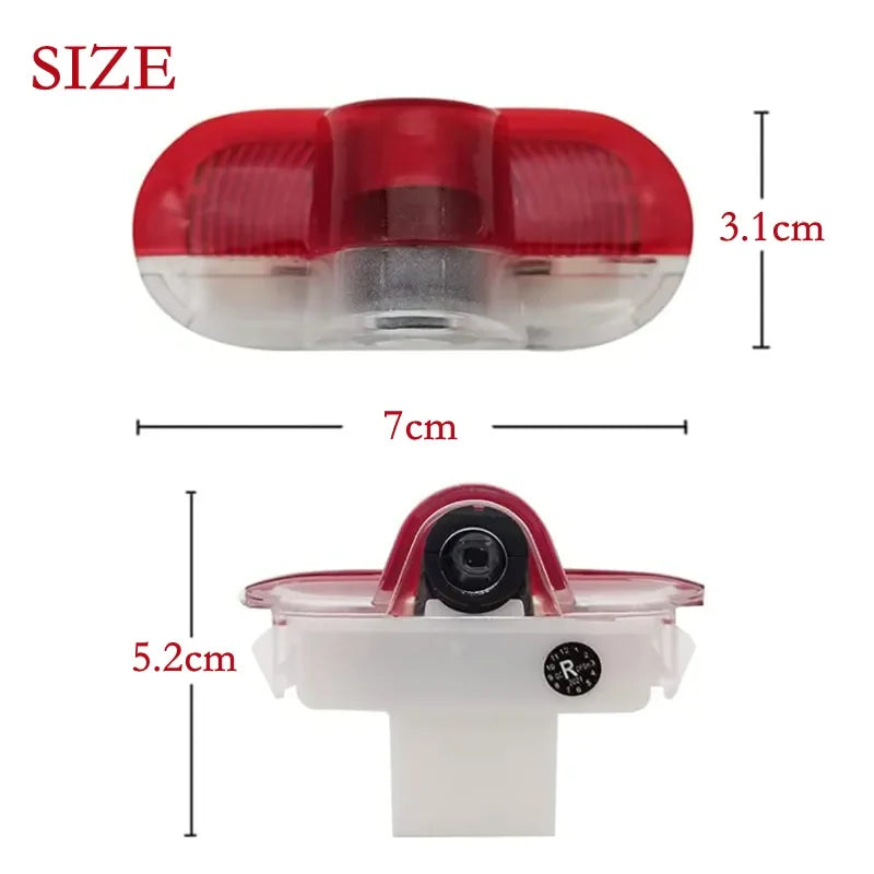 GPRGIT Car Door Welcome Light LED Ghost Projector Lamp for VRS Logo Octavia A5 2006-2013