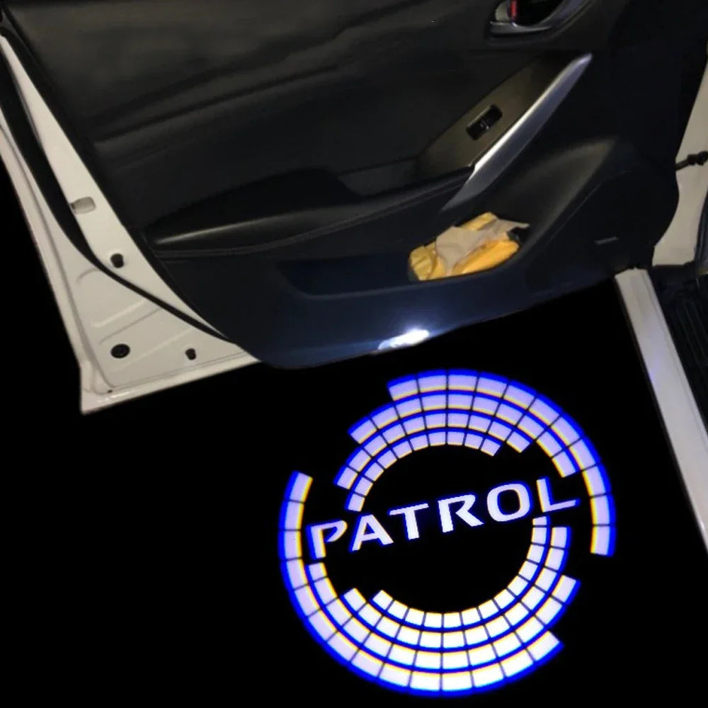GPRGIT Carpet Puddle Light Welcome Ghost Lamp for Nissan Patrol Y62
