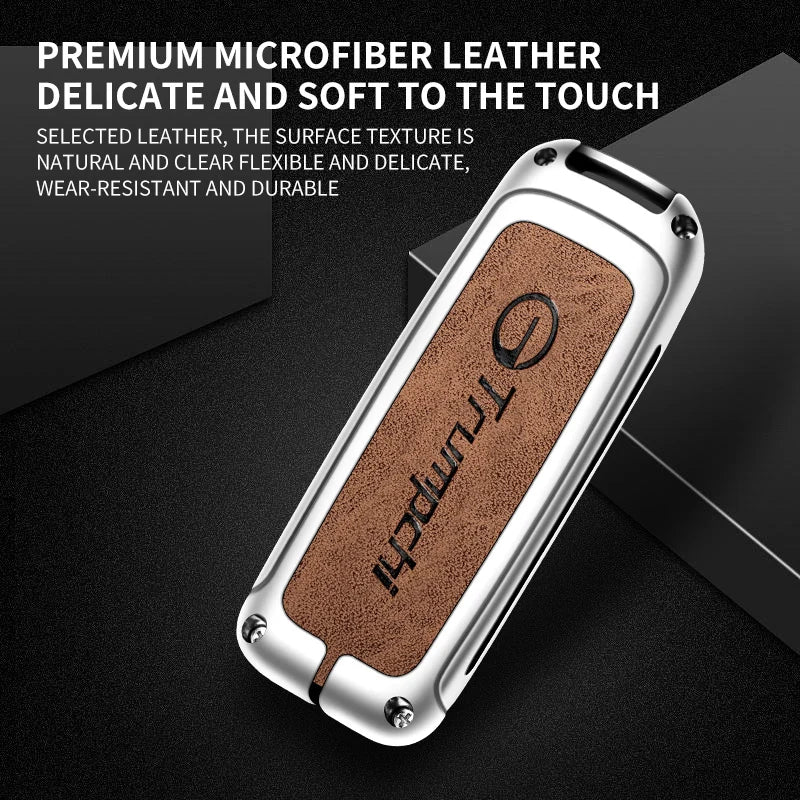 GPRGIT Zinc Alloy Leather Car Key Case Cover for GAC Trumpchi GS GA3 GA3S GA5 GA6 GS4 GS8 GS5 GS3 GA4