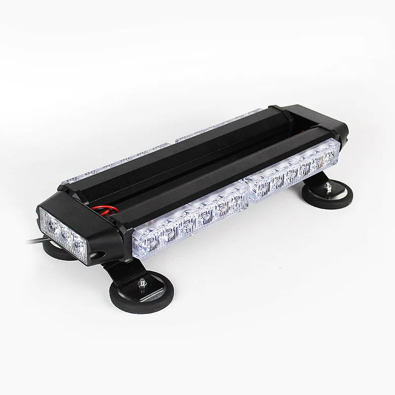 4 Sides Automotive LED Warning Light Bar Rooftop Strobe Light Bar Magnetic Flashing Emergency Lights for Truck Pickup 12V 24V