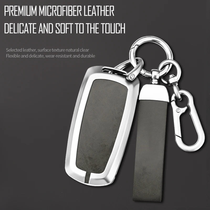 GPRGIT Car Key Cover Case Shell for Ford Fusion Mondeo Mustang Explorer Focus Ranger F150 F250 F350 Edge Raptor EcoSport