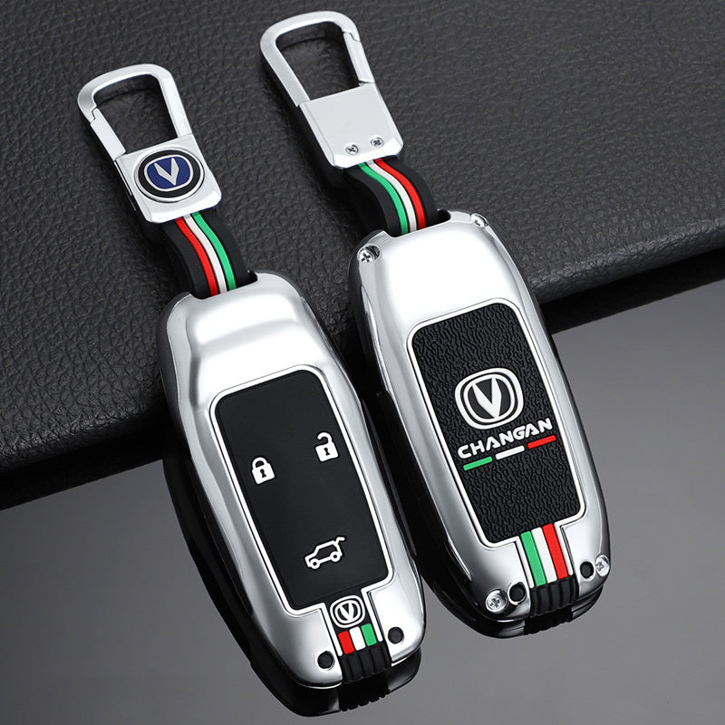 GPRGIT Zinc Alloy Car Key Case Smart Cover for Changan UNI-V/CS35 PLUS/E-Pro/CS55 PLUS/CS75 PLUS