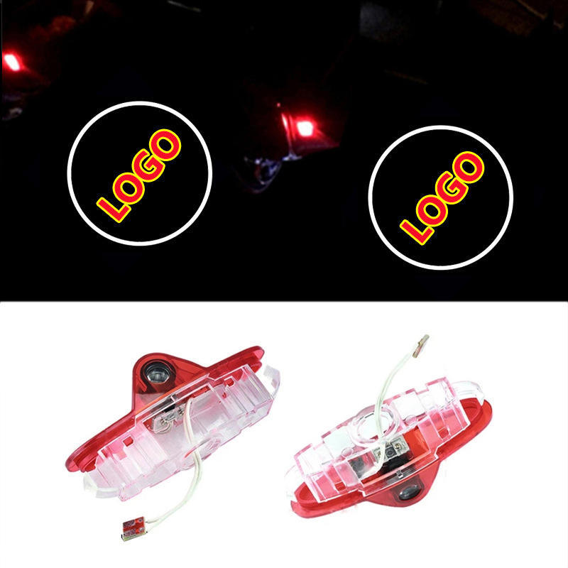 GPRGIT Car Door LOGO Projection Light for Renault Magane/Laguna, LED Welcome Light, 12V