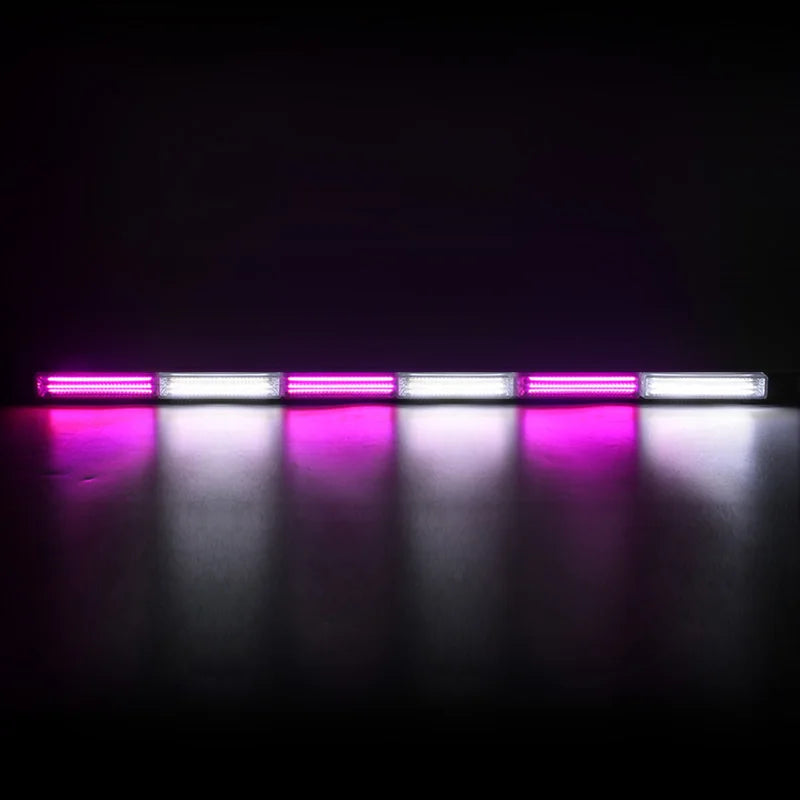 35 Inch Single Sided COB Strobe Light Bar Truck Pickup Traffic Emergency LED Warning Flash Light Others Car Lighting Accessories