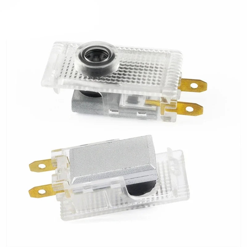 GPRGIT LED Car Door Welcome Ghost Projector Lights for Benz W210 W124 E220 E200 E230 E240 Sprinter Viano Vito AMG Logo Projector