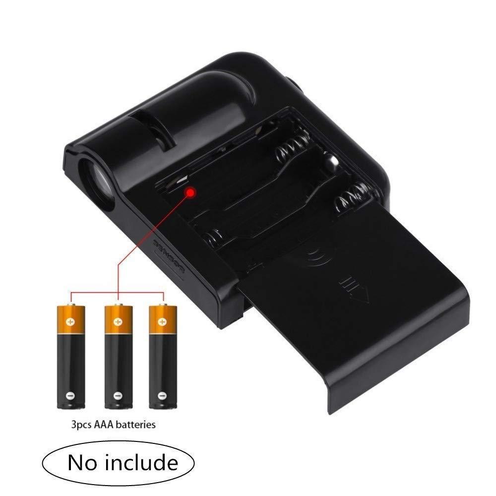 GPRGIT LED Door Wireless Welcome Lamp Projection Laser Light, Ground Shadow Logo Atmosphere Light, 12V 18W