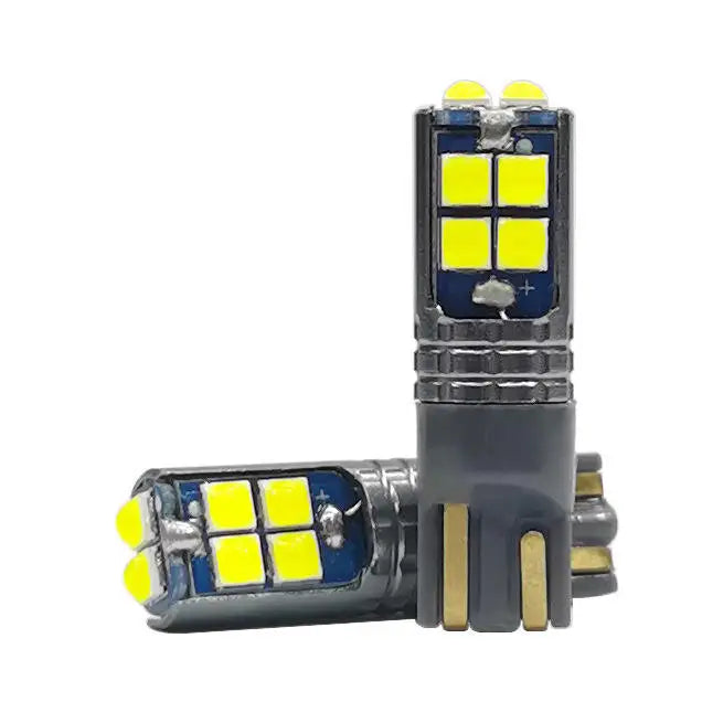 GPRGIT T10 10SMD Canbus LED Bulbs W5W 194 168 12V 6000K Multi-Color