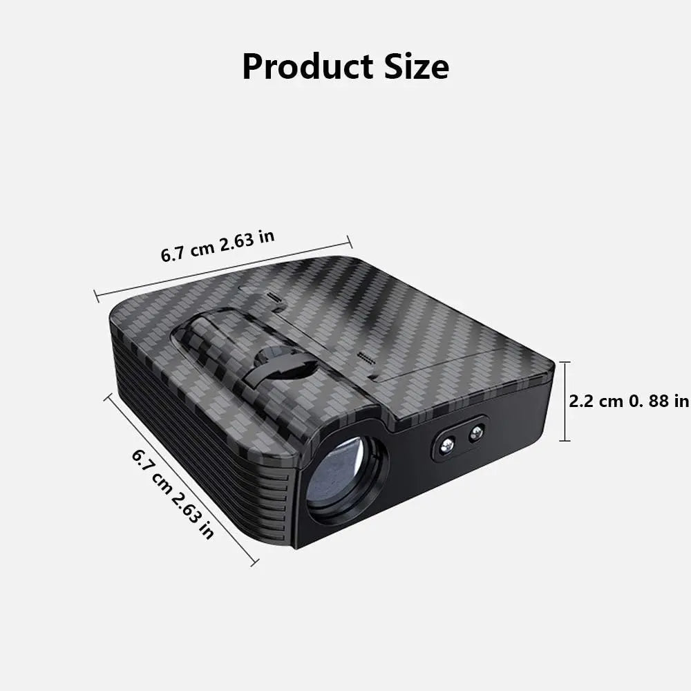 GPRGIT Wireless Car Door Custom Logo Welcome Light LED Projector Lamp Car Accessories Interior Decorative