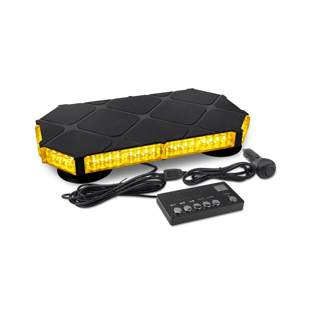 56 Led Short-row Car Roof Flashlights Magnetic-attached 48 Watt Top Warning Rotating Lamp Vehicle Emergency Sale Light Bars
