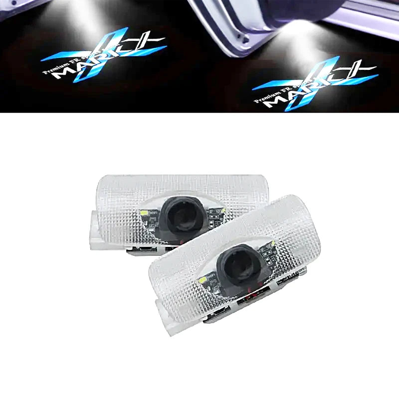GPRGIT LED Laser Projector Door Welcome Light for Toyota Mark X 2006-2017 Ghost Shadow 5W 12V