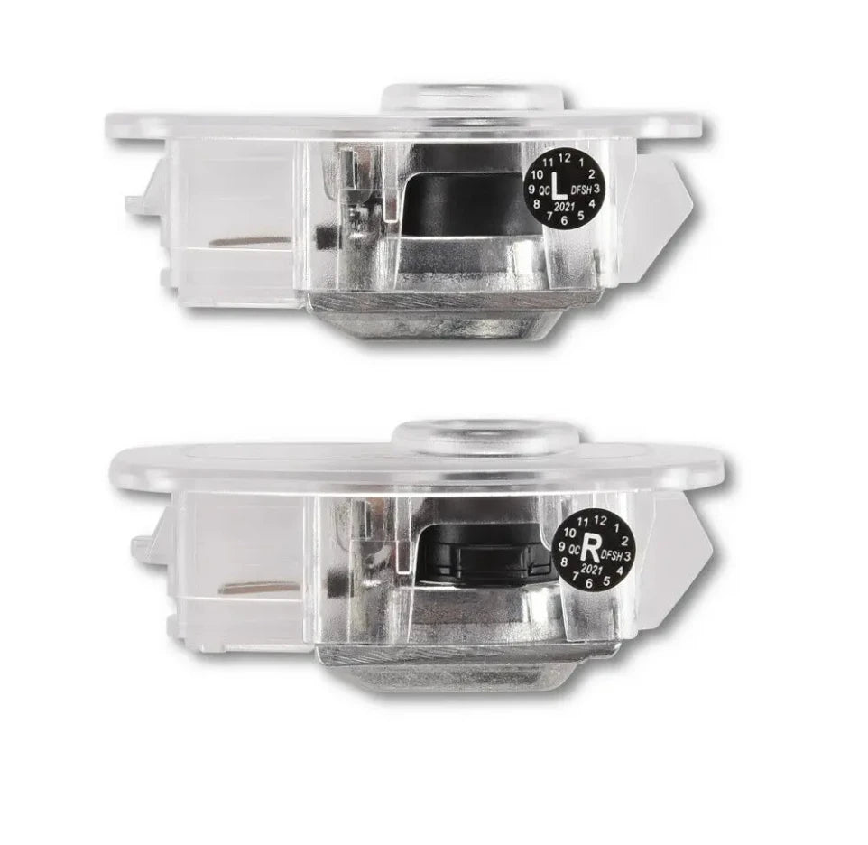 GPRGIT Car Logo Projector for Benz 2020 Car Logo Light CLS300 CLA250 W118 C118 E200 C63 GLC260 Car Door Welcome Light
