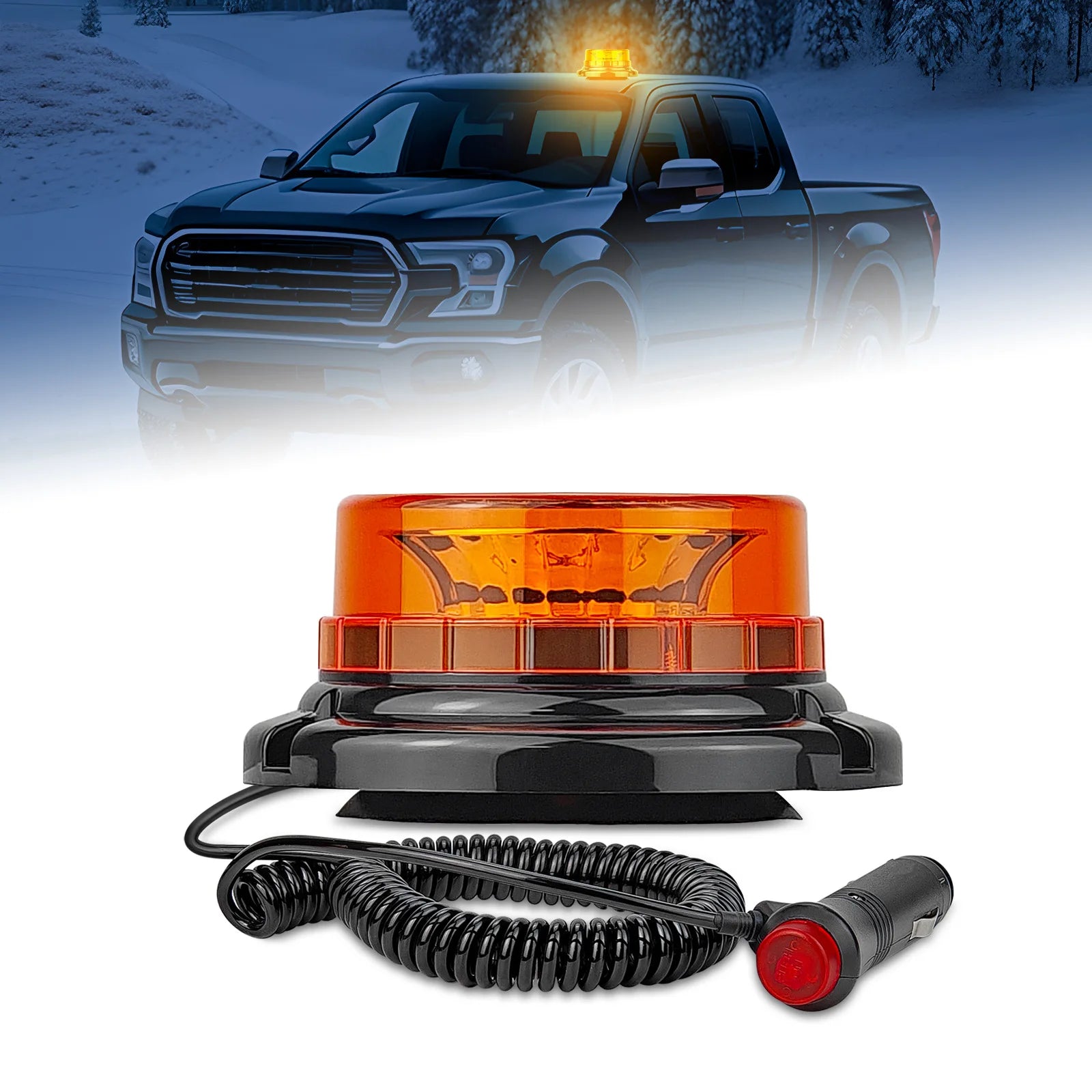 Brand New Universal Emergency Warning Light Auto Exterior Lighting Magnetic Beacon for Trucks Cars Emergency Machines Light