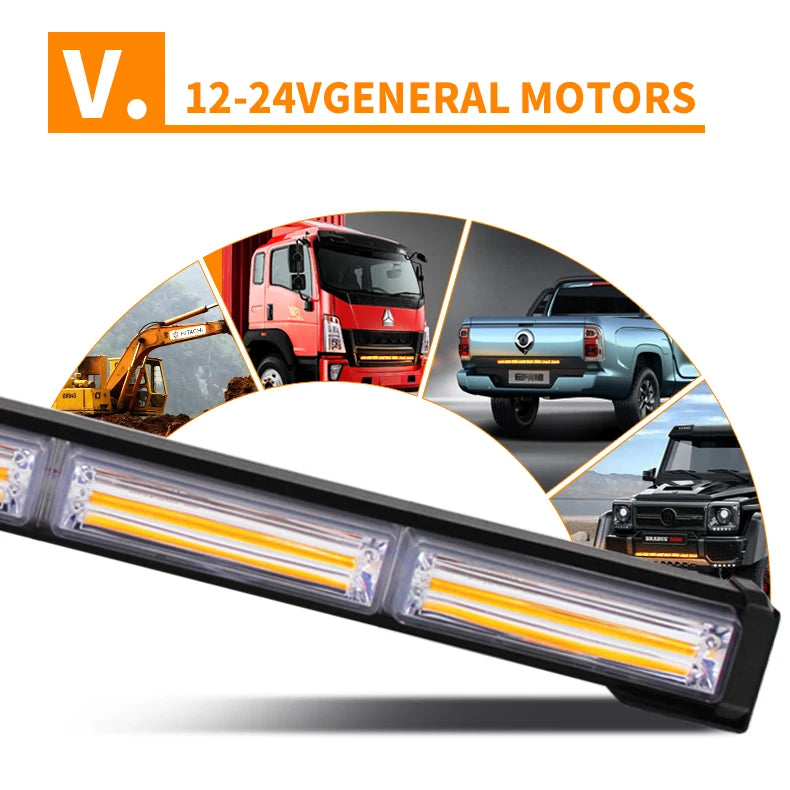 Factory Wholesale Drl Lights for Car, Drl Lights for Car, Short Flashing Strobe Car Led Head Lighting