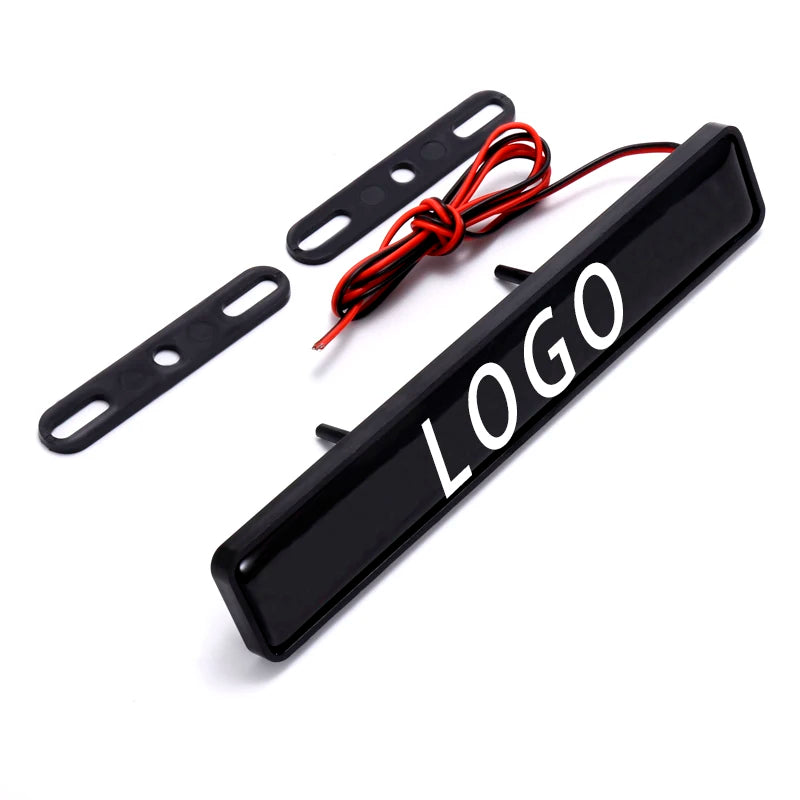 GPRGIT Car Logo LED Light Front Grille Emblem Badge Illuminated 12V CE