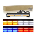 Truck 13inch LED Strobe Light Bars Double Row Waterproof LED Warning Emergency Flashing Lights Amber Blue White Red