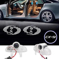 GPRGIT Car Door Welcome Projector Ghost Logo Light for Mazda CX-9 CX9 2013 12V/24V