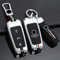 GPRGIT New Zinc Alloy Remote Car Key Case Full Cover for Volkswagen VW Passat CC B6 B7 B7L 3C R36 Maogotan B5 Replacement Accessories