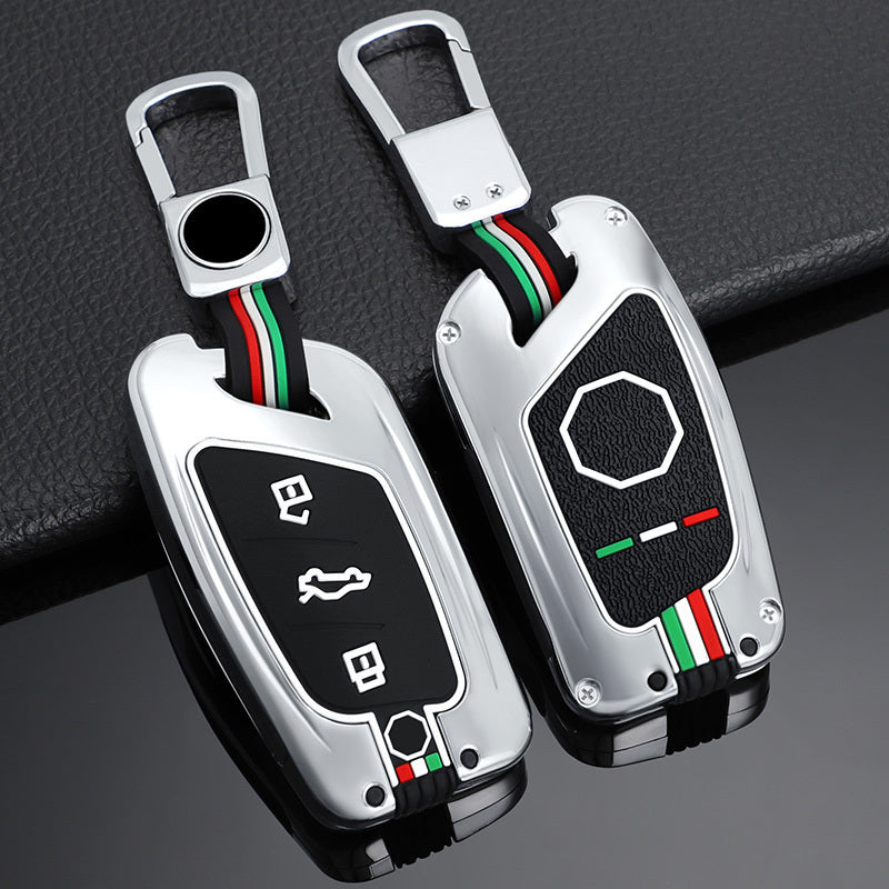 GPRGIT Car Key Case Cover for MG ZS MG6 EV EZS HS EHS 2019 2020 2021 for Roewe RX5 I5 I6 RX3 RX8 ERX5