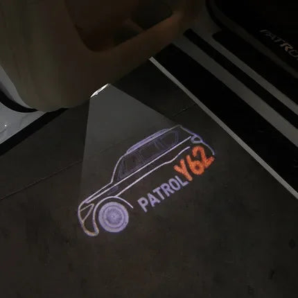 GPRGIT Carpet Puddle Light Welcome Ghost Lamp for Nissan Patrol Y62