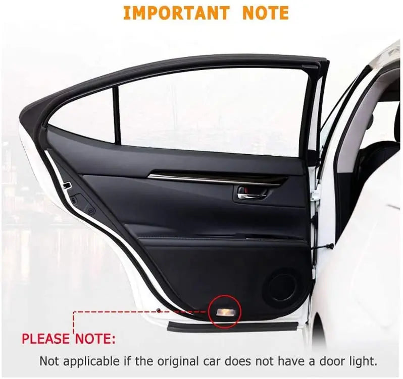 GPRGIT Car LED Logo Ghost Light Door Lights Projector Welcome Accessories Emblem Lamp for Acura MDX