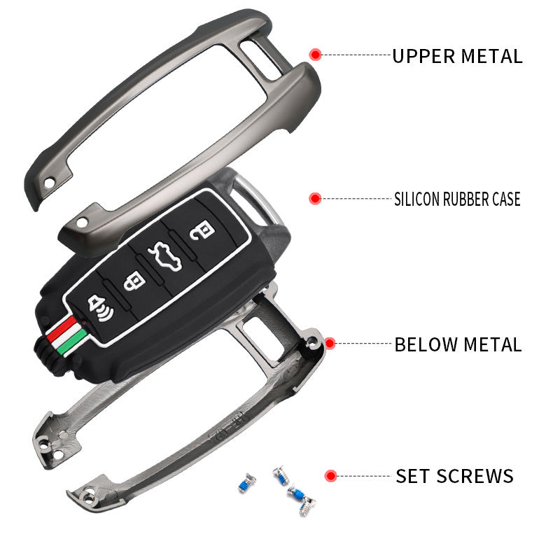 GPRGIT Remote Zinc Alloy Car Key Case Cover for Great Wall Haval Coupe H7 H8 H9 F5 F7 H2S GMW H6