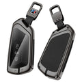GPRGIT Zinc Alloy Leather Key Case Cover for VW Volkswagen Golf 8 MK8 2020