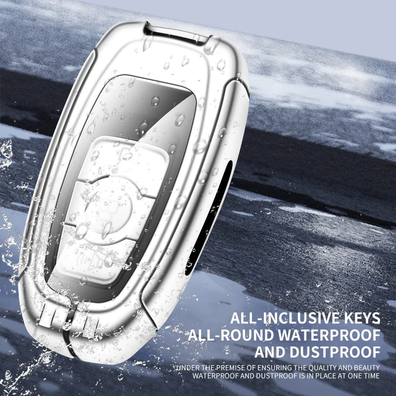 GPRGIT Zinc Alloy Leather Car Key Case Cover for Haval H9 F7x H5 H3 Great Wall 5 3 M2 H6 Coupe M4 H2 H6