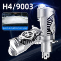 Mini Bi-LED Projector 90W H4 Headlight Bulb High Power High Low Beam Clear Cutoff Line Canbus No Error 6500K Auto Lighting