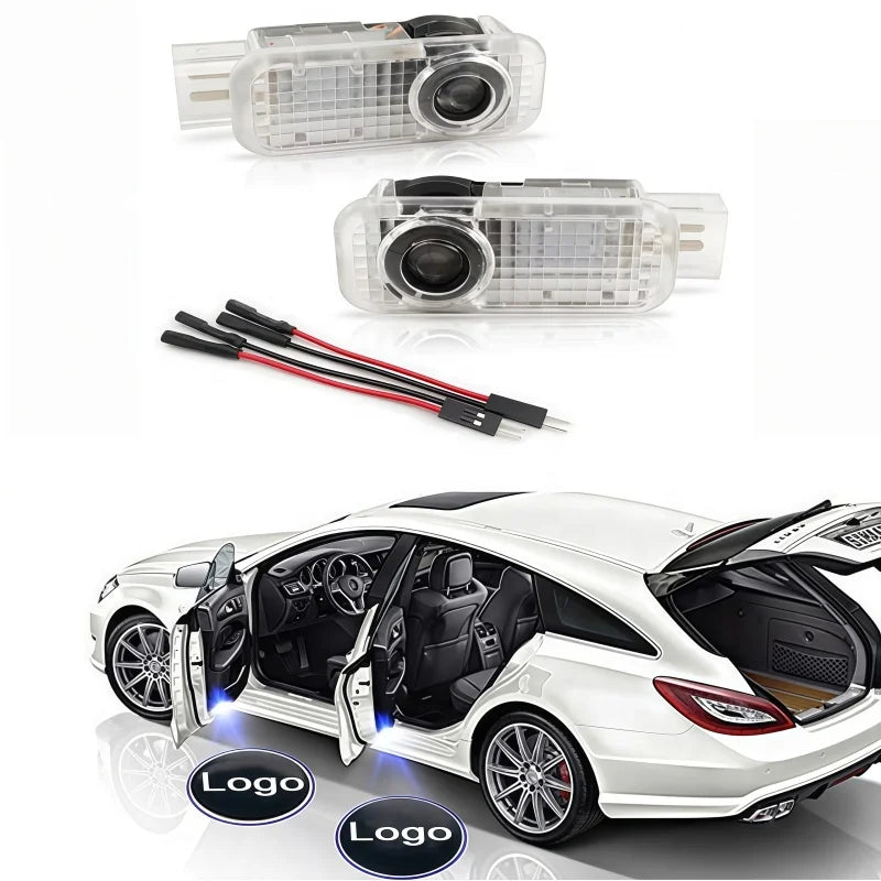 HD Car Welcome Light Projection for Audi A1 A3 A4 A5 A6 A7 Q5 Q7 Q8 TT R8