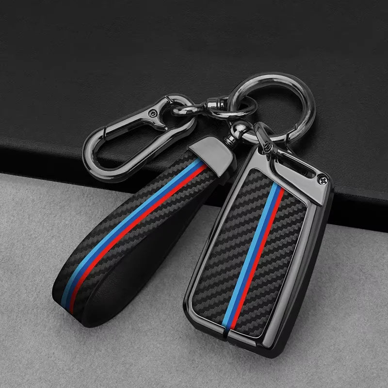 GPRGIT Car Logo Key Case for VW Golf 7 Bora Jetta Passat GTI Skoda Octavia A7 Polo 5 Tiguan B5 B6 B7 EOS Scirocco Jetta MK6