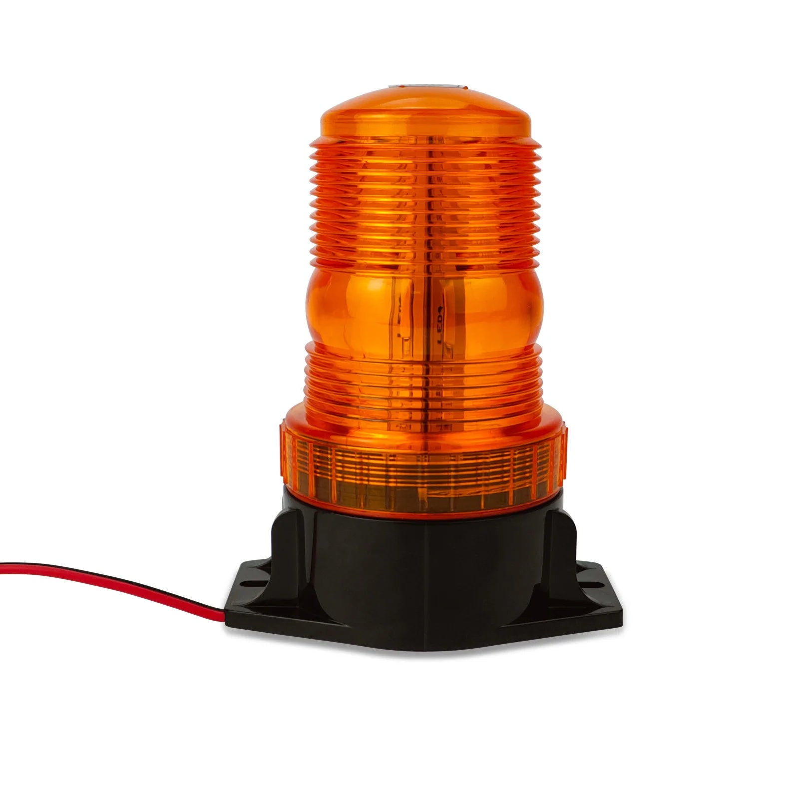 High Quality 12-110V LED Yellow Flash Beacon Warning Strobe Light Auto Exterior Lighting for Heavy Duty Tractor Forklift Warning