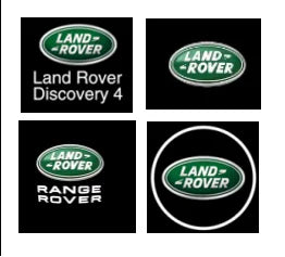 GPRGIT Range Rover Car LED Logo Ghost Door Light Projector Welcome Emblem Lamp 12V