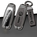GPRGIT Zinc Alloy Leather Car Key Case Cover for Trumpchi AionS/V/Y/LX Remote Keychain