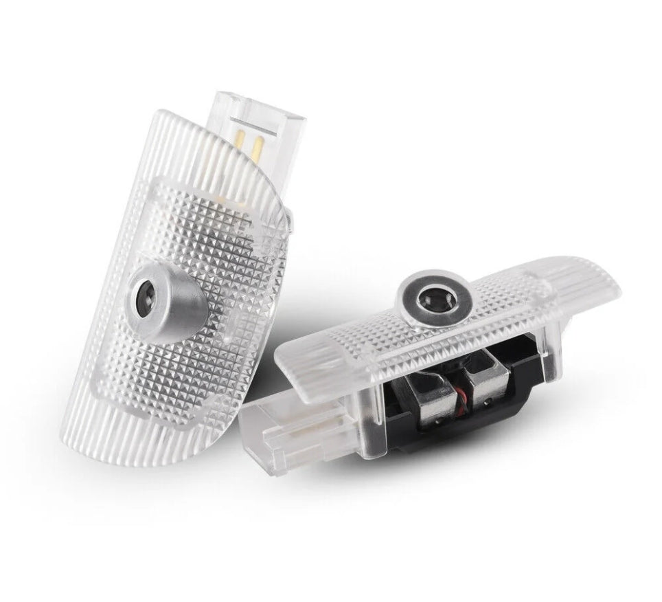 GPRGIT LED Car Courtesy Door Logo Welcome Light Projector Laser Ghost Shadow Lamp for Mercedes S-Class W220/SL-Class R230/CL-Class W215, 12V