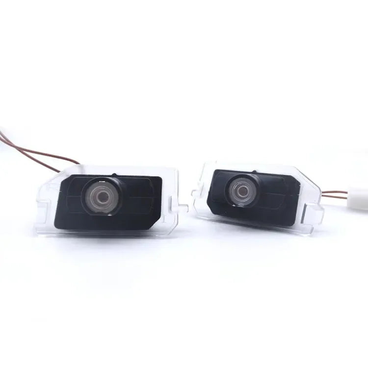 GPRGIT LED Car Rearview Mirror Carpet Lamp Projectors Light for Mercedes Benz AMG W205 W213 W212 W177 W221 W222 GLC EQC CLASS S E