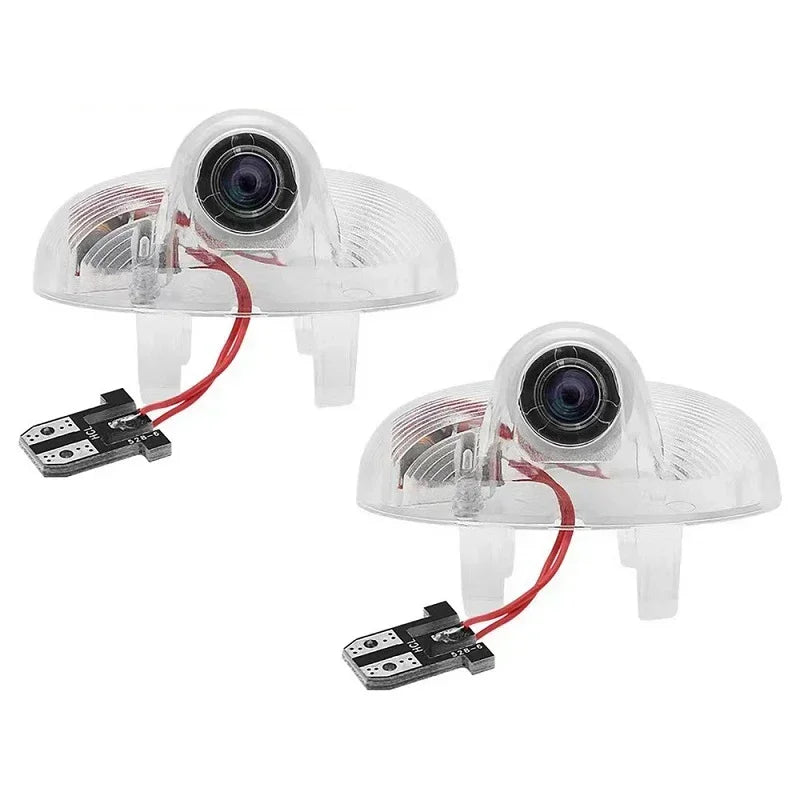 GPRGIT Wireless Car Door LED Logo Projector Welcome Emblem Lamp 3D Puddle Lights for Mazda