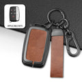GPRGIT Car Remote Key Fob Case for Land Rover Range Rover Sport Evoque Freelander Velar Discovery 4 Keychain