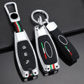 GPRGIT Zinc Alloy Car Key Cover Case Fob for Ford Focus 3/4 ST, Mondeo MK3/MK4, Fiesta, Fusion, Kuga (2013-2018)