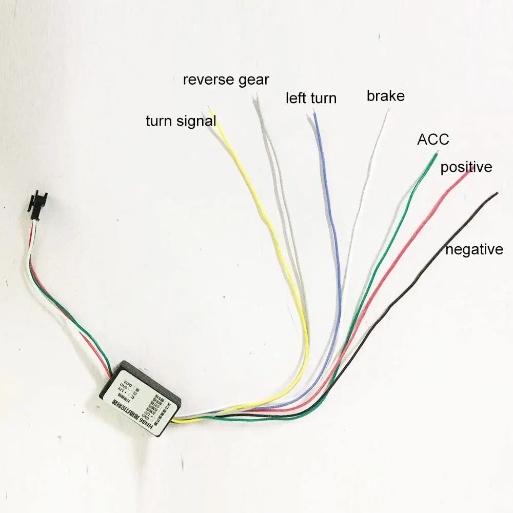 GPRGIT 120CM 150CM 12V Ice Blue RGB Flexible Turn Signal Lamp Car LED Tail Rear Light Strip for Car Trunk