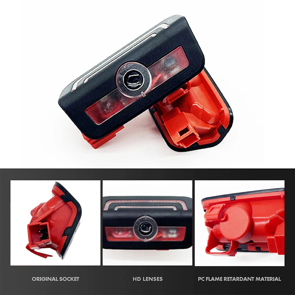 GPRGIT Mercedes Benz C S Class Car Door LED Logo Projector Welcome Emblem Lamp 3D Shadow Puddle Light 12V