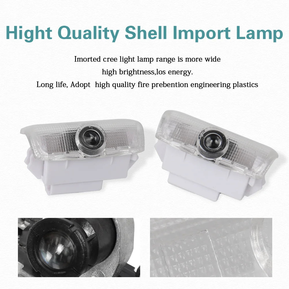 GPRGIT LED Car Door Projector Logo Light for Infiniti EX QX Q M FX G Series 5W 12V