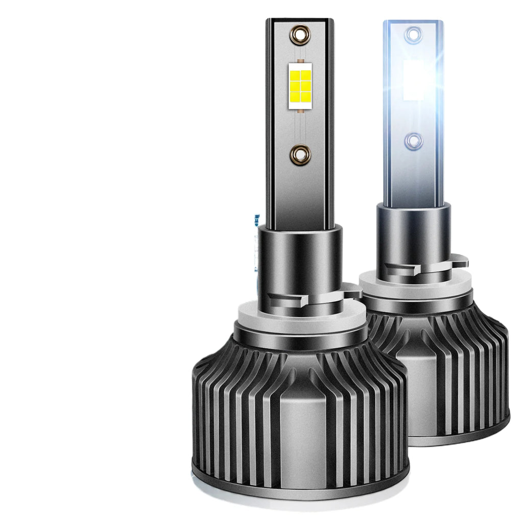 50W 12V High Power LED Automotive Light Bulbs |Faros LED 880 881 H3 9145 9150 Super Bright White Golden Lime Lamps