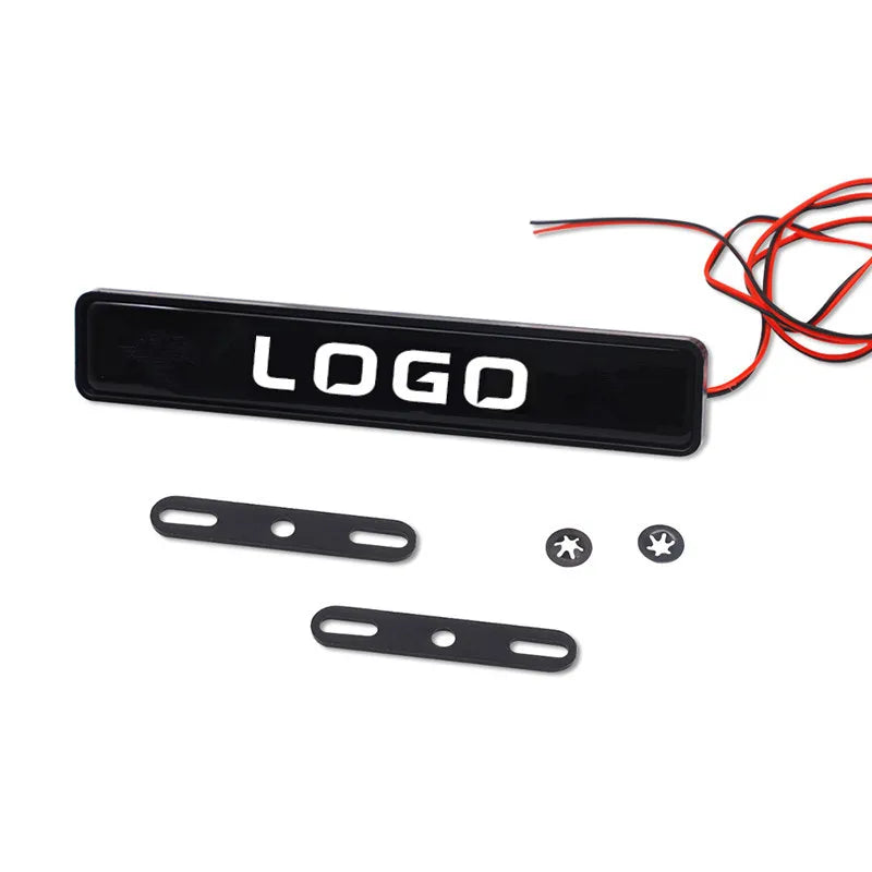 GPRGIT Car Logo LED Light Front Grille Emblem Badge Illuminated 12V CE